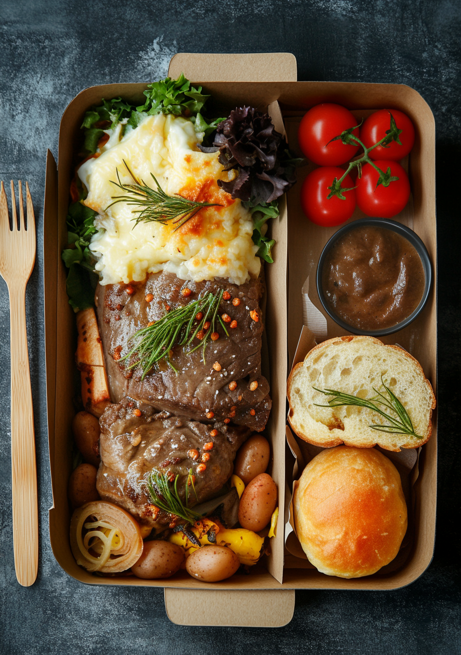 Plateau déjeuner d'affaires