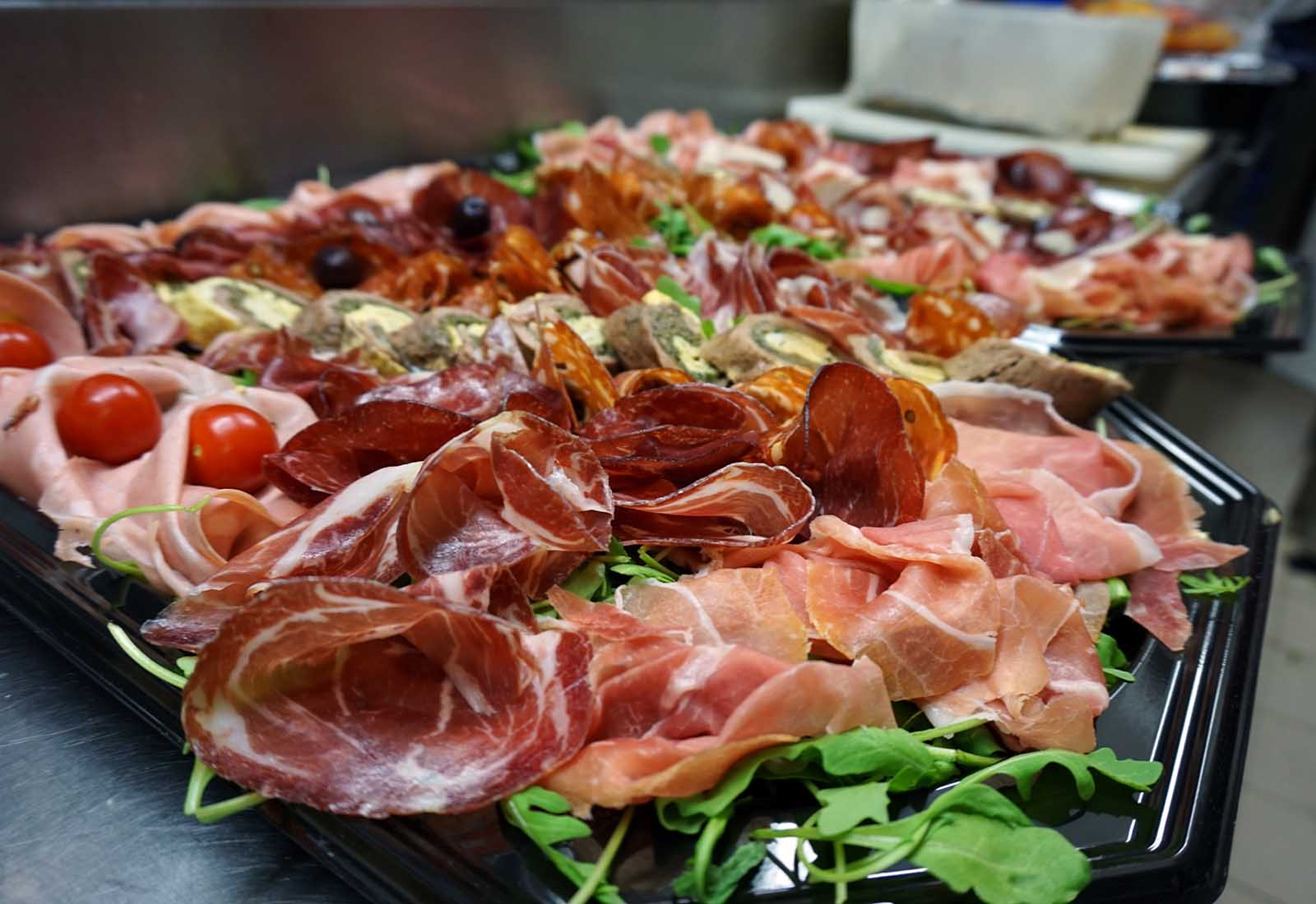 Plateau antipasti buffet